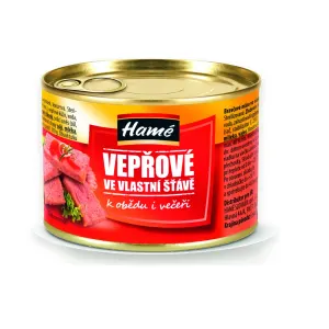 Vepřové ve vlastní šťávě 150 g