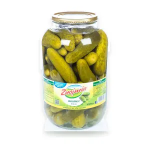Okurky sterilované 9–12 cm 3,5 kg