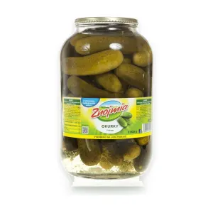 Okurky sterilované 7 - 9 cm 3,5 kg