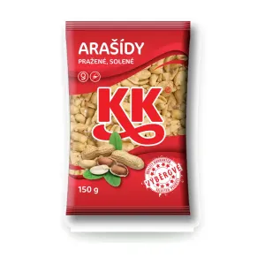 Arašídy pražené solené 150 g