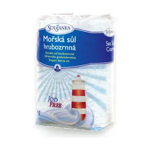 Solsanka mořská sůl hrubozrnná 1 kg