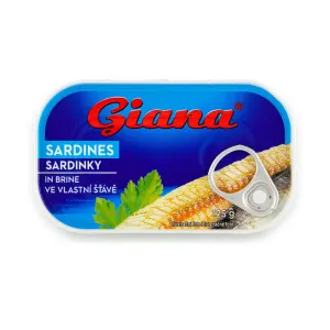 Sardinky ve vlastní šťávě 125 g