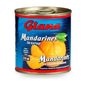 Mandarinky ve sladkém nálevu 314 ml