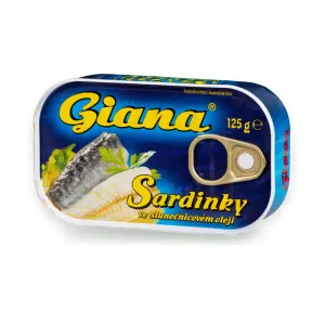 Sardinky v oleji 125 g