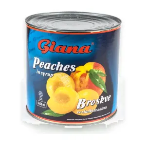 Broskve půlené 2,650 l