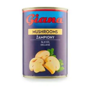 Žampiony krájené 425 ml