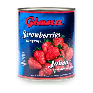 Jahody v konzervě 850 ml