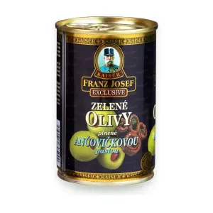 Olivy zelené s ančovičkami 314 ml