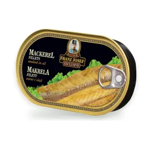Makrela filety uzené v oleji 170 g