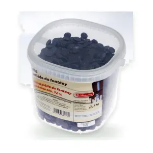 Čokoláda do fontány hořká 72 % 2 kg