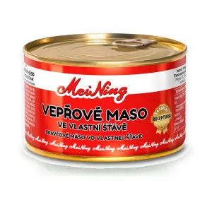 Vepřové maso ve vlastní šťávě 400 g