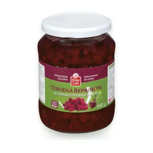 Červená řepa kostky 4 x 640 g