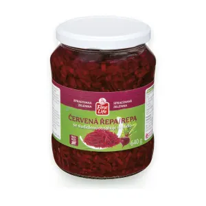 Červená řepa řezy 4 x 640 g