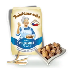 Pšeničná mouka polohrubá 1 kg