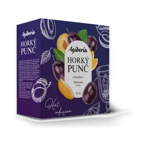 Horký punč švestka 25 x 20 g