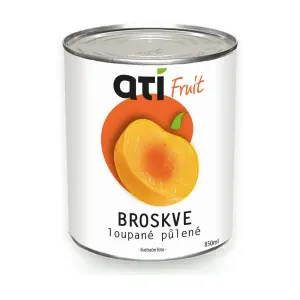 Broskve půlené 850 ml