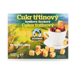 Třtinový cukr v kostkách 500 g