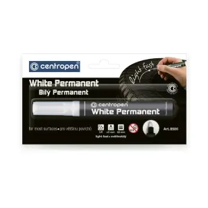 White Permanent bílý permanentní popisovač 8586