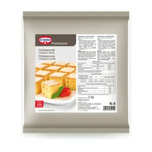 Citrónovník s jahodovými kousky 3 kg