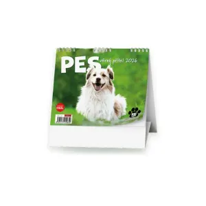 Stolní kalendář Ideál pes