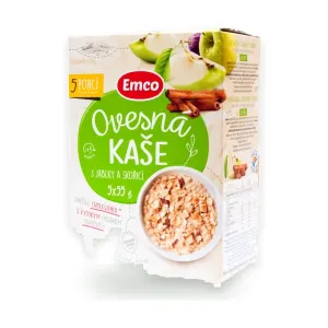 Ovesná kaše s jablkem a skořicí 275 g (5 sáčků)