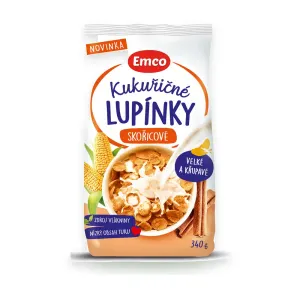 Kukuřičné lupínky se skořicí 340 g