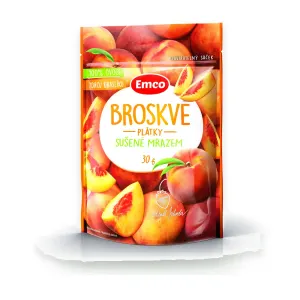 Broskve sušené mrazem 30 g