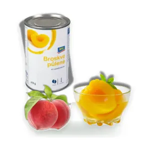 Broskve půlené 425 ml