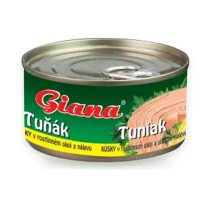 Tuňák kousky v rostlinném oleji 170 g