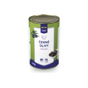 Olivy černé krájené 4000 g