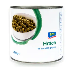 Hrách ve slaném nálevu 2500 g
