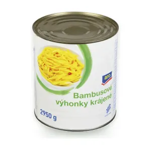 Výhonky bambusu nudličky 2950 g