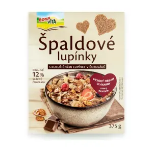 Špaldové lupínky čokoládové 375 g