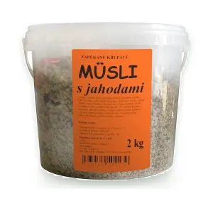 Zapečené müsli s jahodami 2 kg