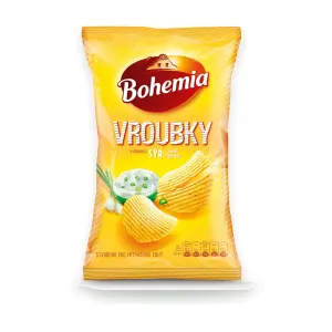 Vroubky sýr a jarní cibulka 120 g
