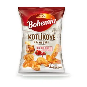 Kotlíkové brambůrky sladké chilli paprika 100 g