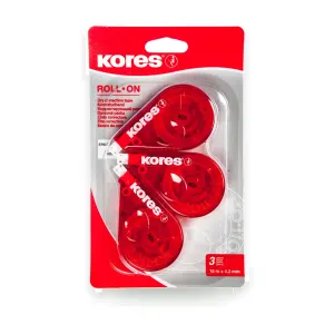 Korekční páska Roll On 3 ks