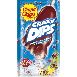 Chupa Chups Crazy Dips Cola lízátko 14 g