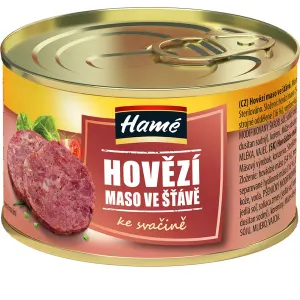 Hamé Hovězí maso ve šťávě 150 g