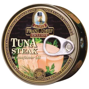FRANZ JOSEF KAISER Tuňák steak v oleji 170 g