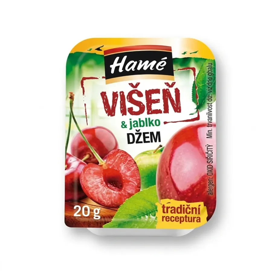 Džem višňový porce 48 x 20 g