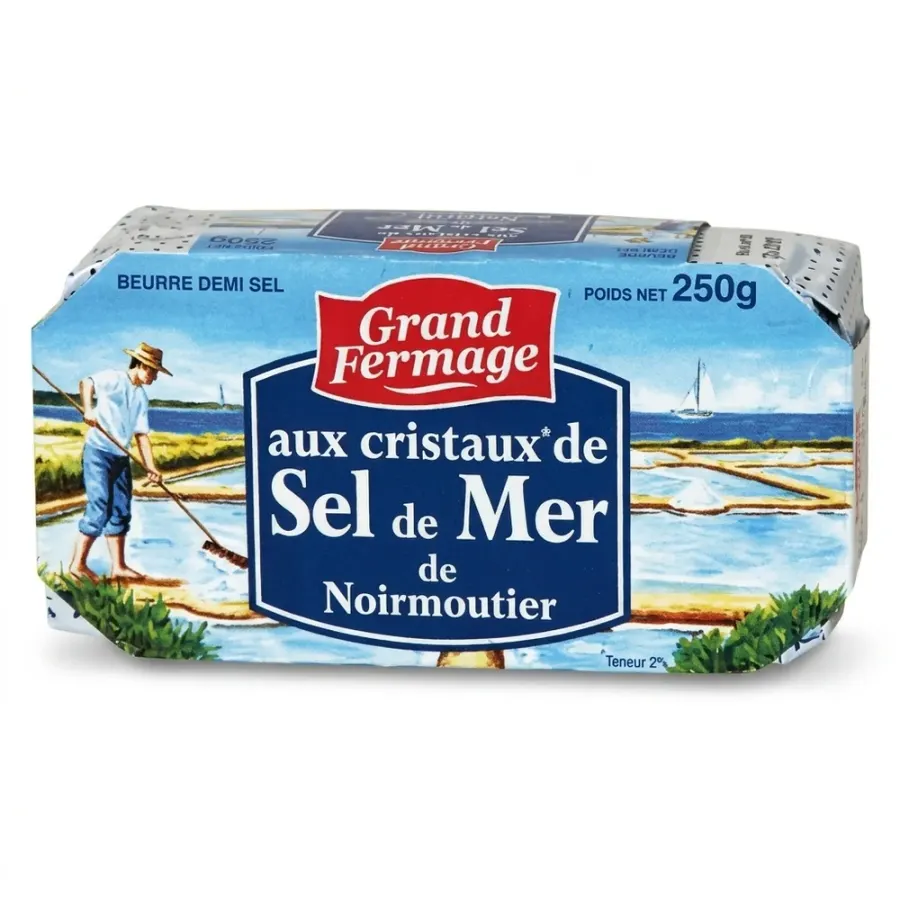Francouzské solené máslo chlazené 250 g