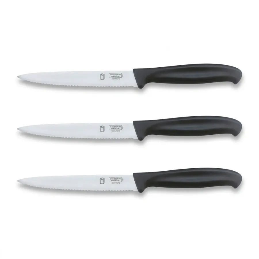Utility nůž s vroubky 13 cm, 3 ks