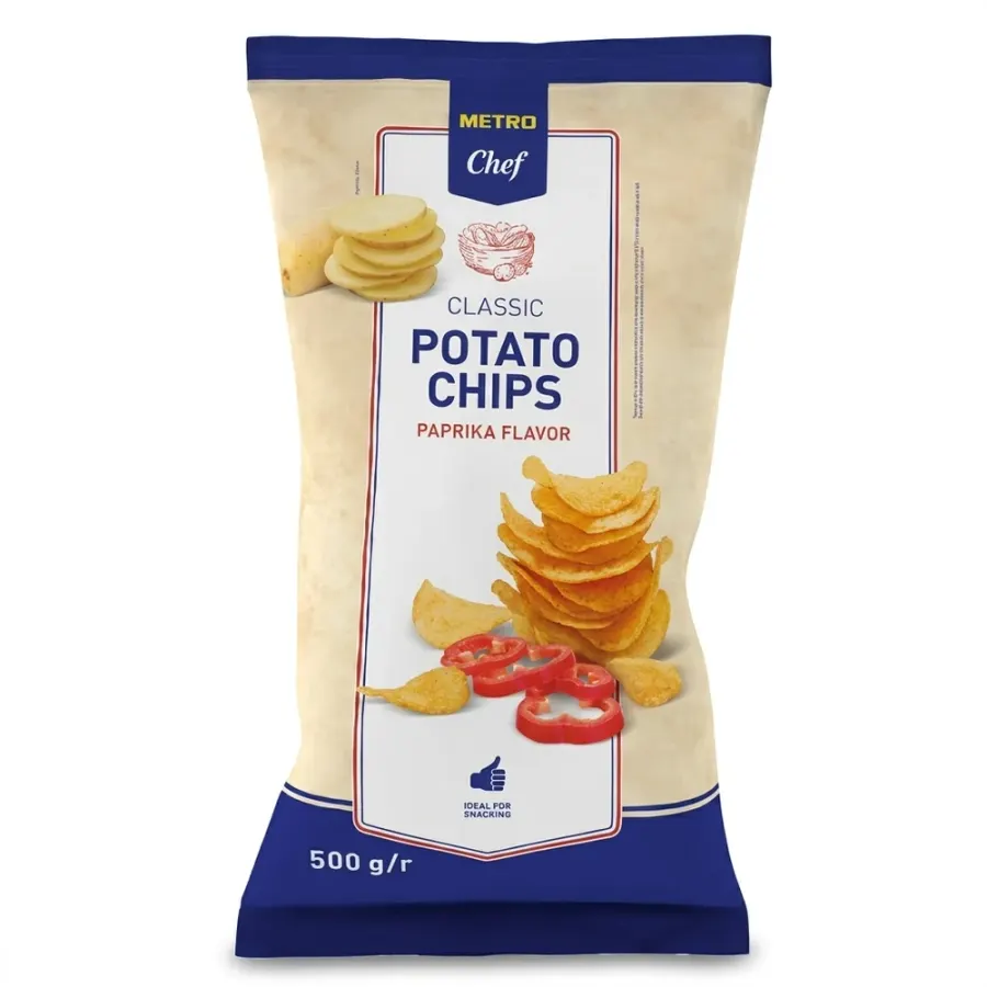 Chips paprika 500 g