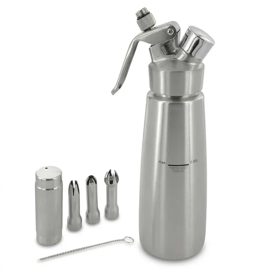 Láhev na šlehačku 500 ml nerez