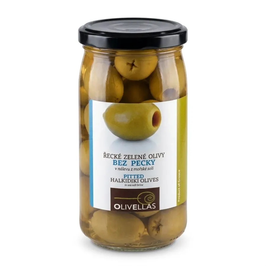Olivy zelené bez pecky 380 g