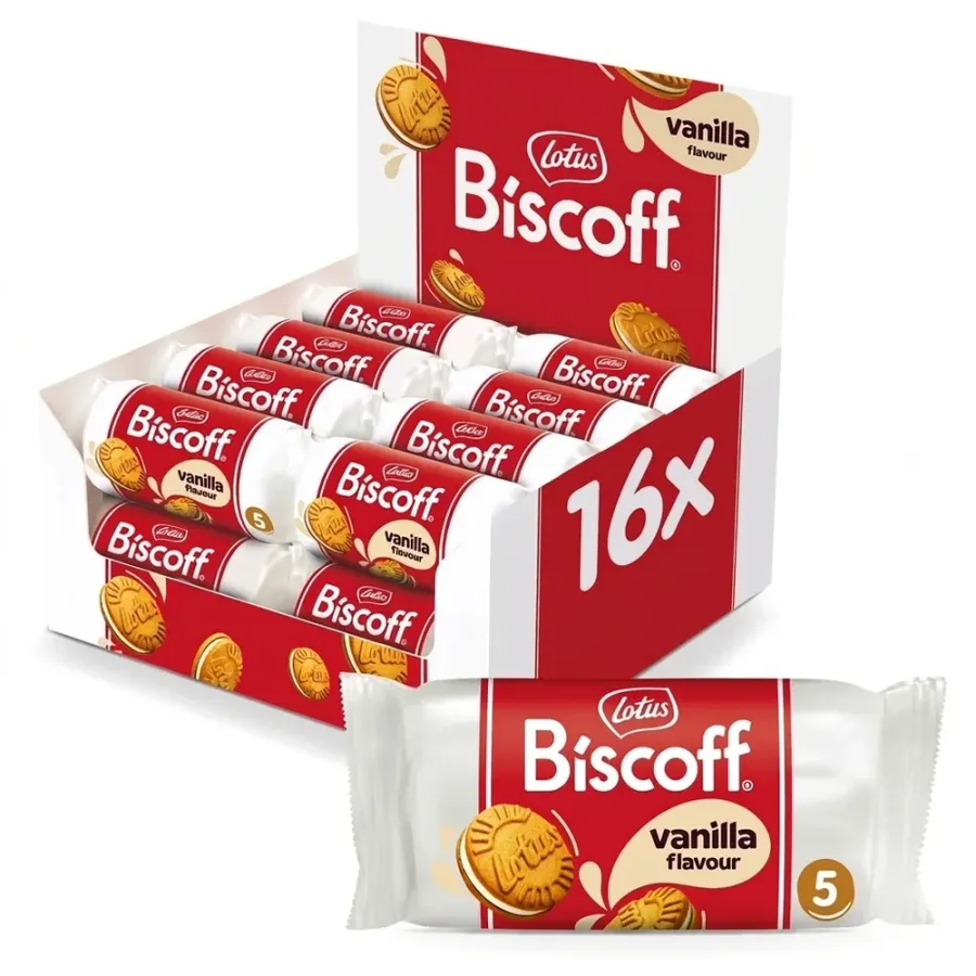 Biscoff sušenky vanilka 50 g