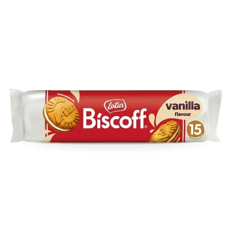 Biscoff Sušenky spojené krémem s vanilkovou příchutí 150 g