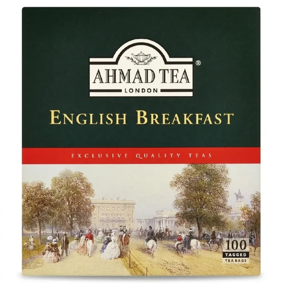 English Breakfast černý čaj s úvazkem 100 x 2 g
