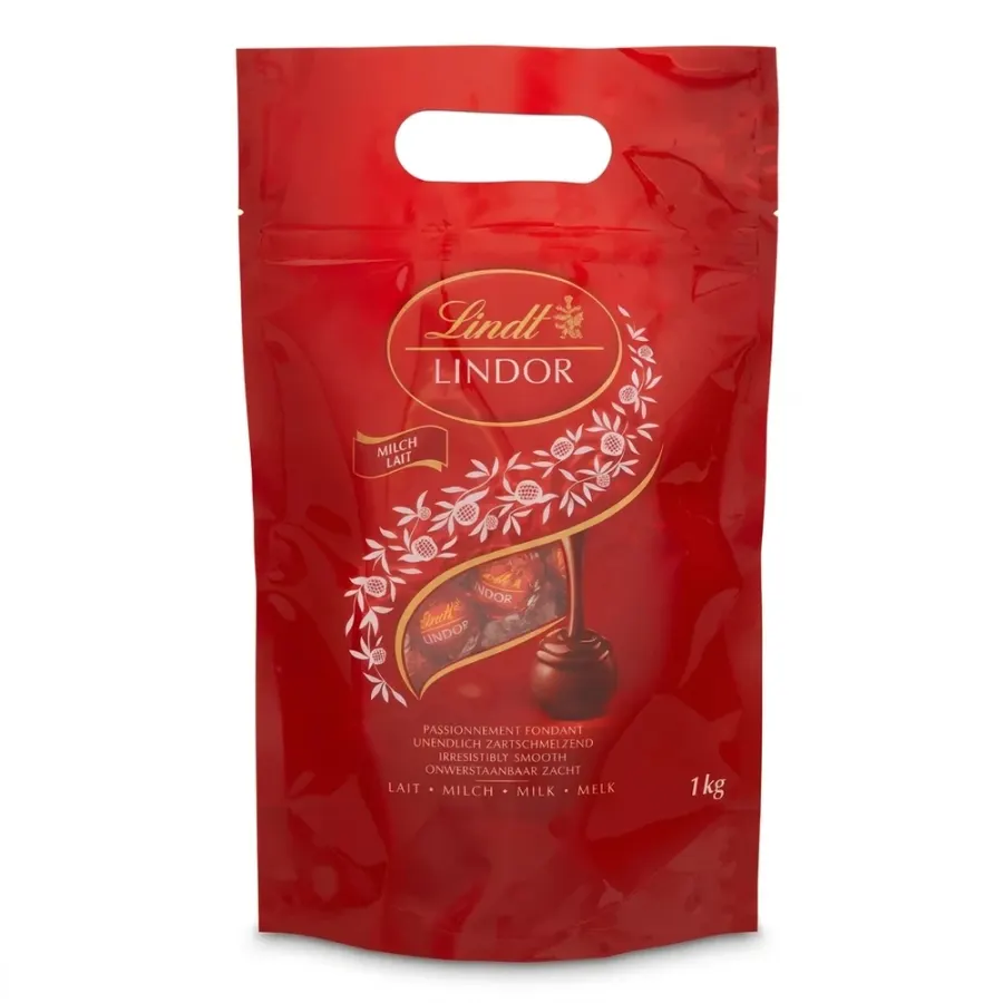 LINDOR mléčná čokoláda 1000 g